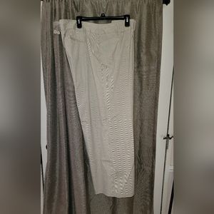 New w tags lane Bryant w 20 tan slacks see 2nd pic for pattern and color